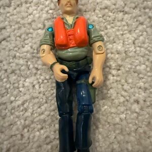 1984 Cutter v1 Action Figure Vintage G.I. GI Joe 3.75 ARAH Complete